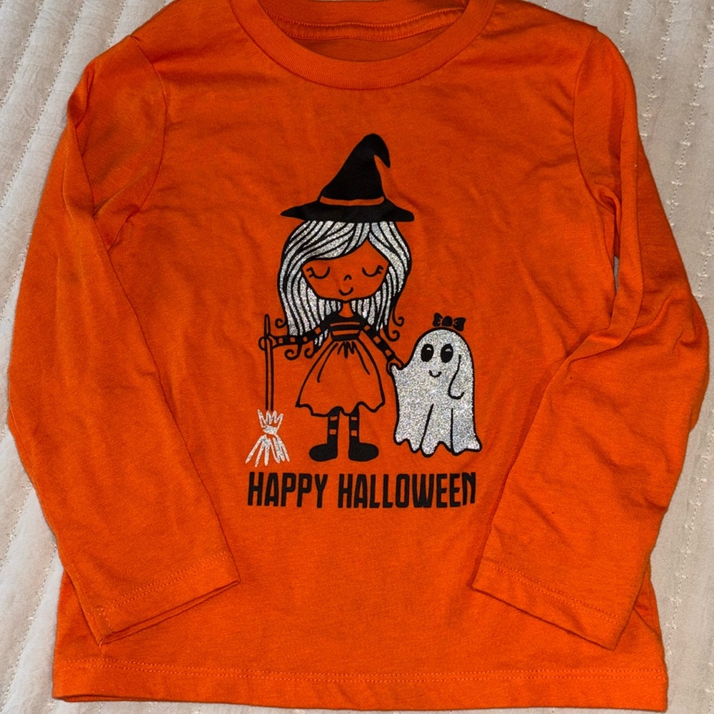Girls Halloween tshirt size 3T
